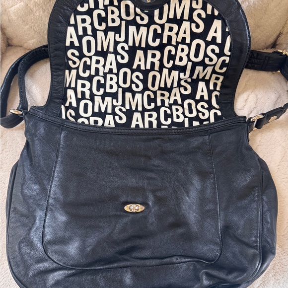 Vintage Marc by Marc Jacobs black leather Crossbody bag - Picture 3 of 12